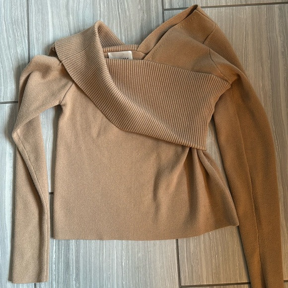 Line and Dot Sylvie asymmetrical sweater, small NWOT - Picture 3 of 6